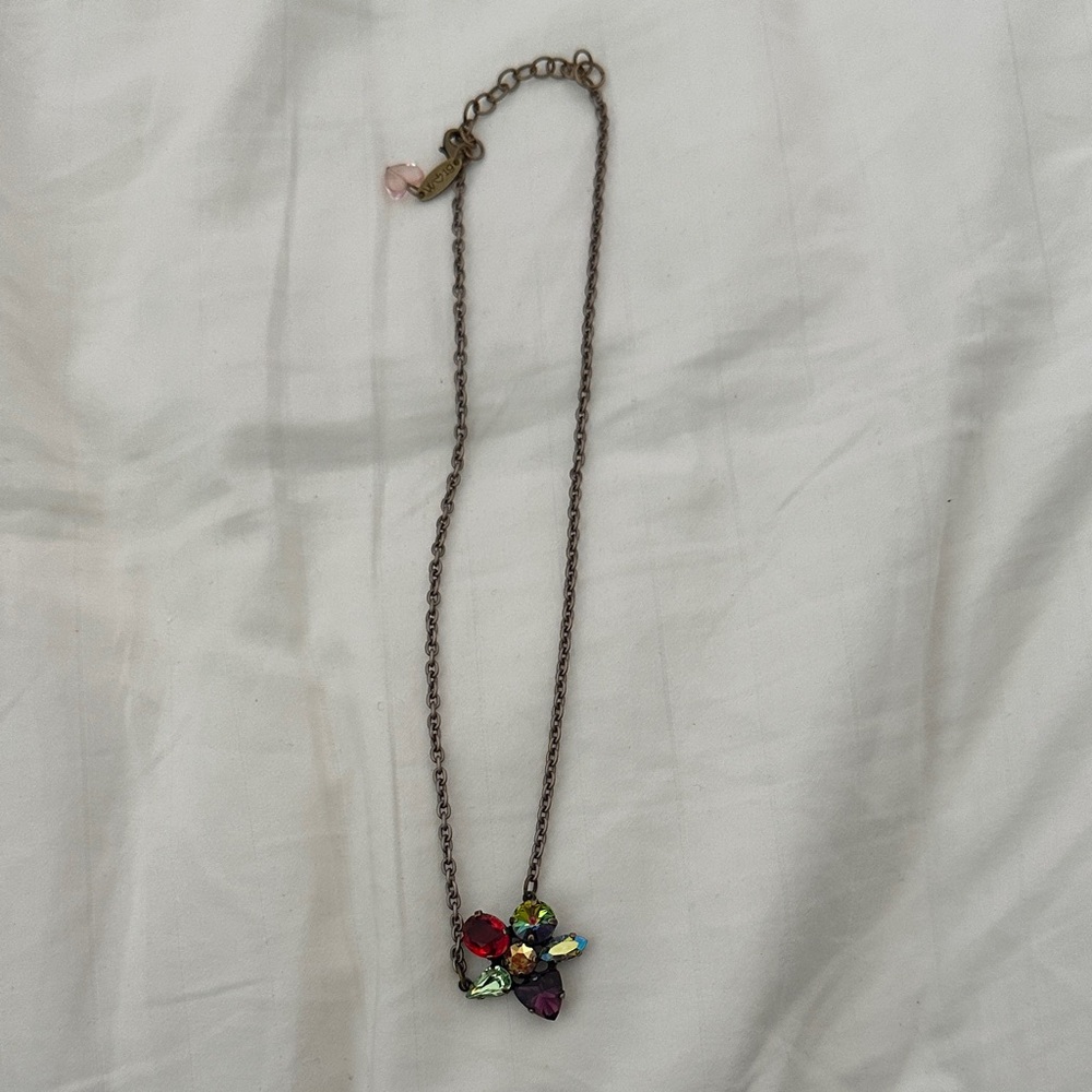 Sabika Multicolor Gemstone Necklace